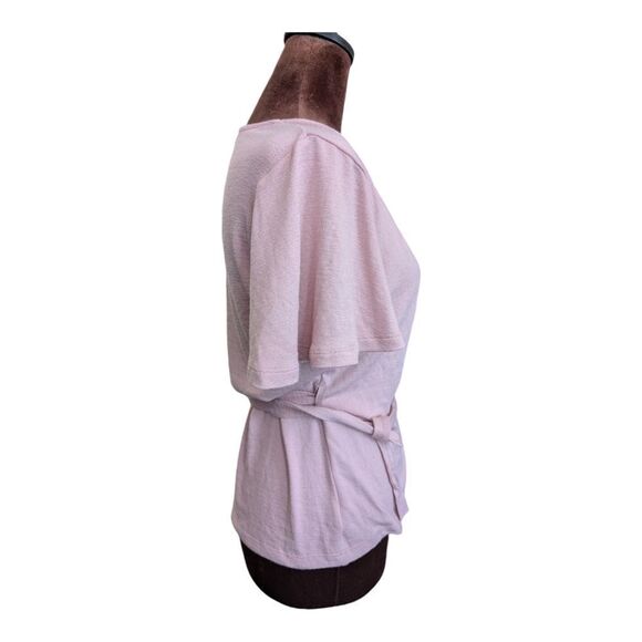 Gap pink wrap around top size s - Picture 3 of 6